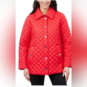 Beautiful quilted red  jacket